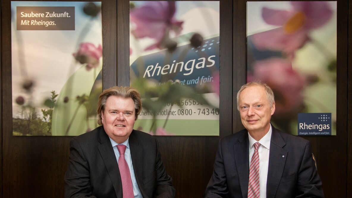 Klaus Voussem, Sprecher der CDU-Landtagsfraktion NRW und Uwe Thomsen, GEschäftsführer der Propan Rheingas GmbH & Co. KG