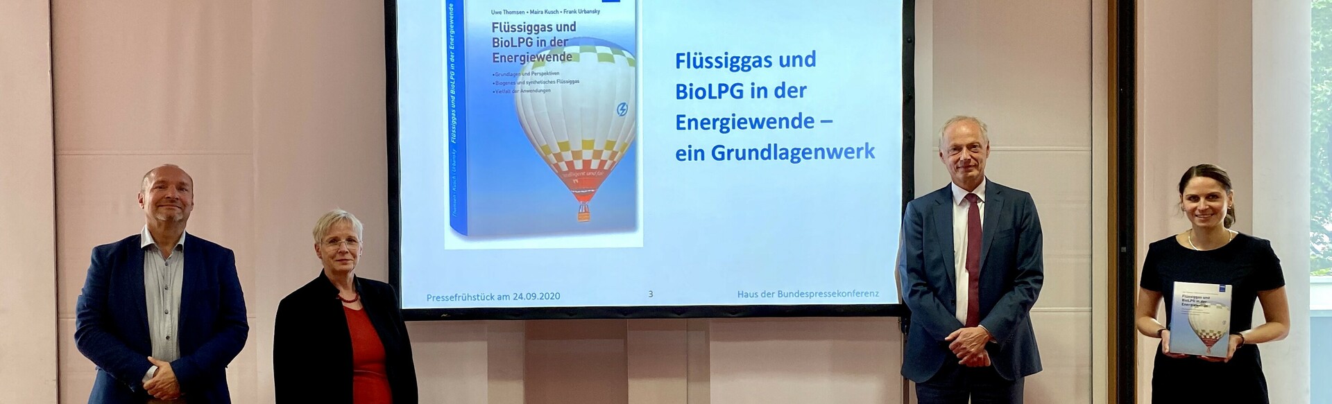 Vorstellung des Fachbuchs: Flüssiggas und BioLPG in der Energiewende.
