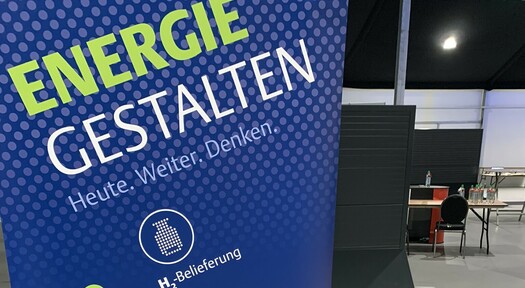 Rheingas auf der Wasserstoff Messe in Düren 2022.