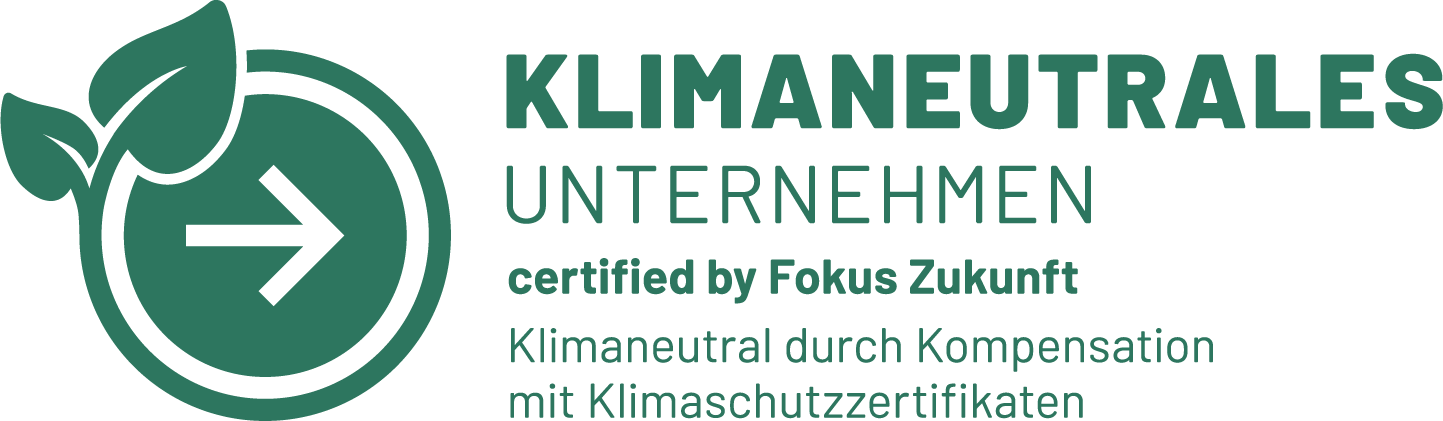 Logo für Klimaneutralität